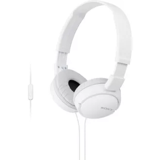 SONY stereo sluchátka MDR-ZX110AP, černá