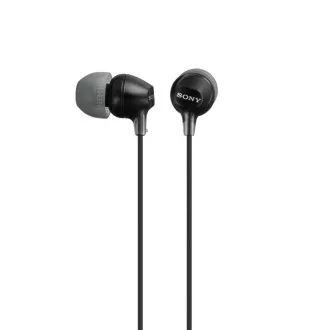 SONY stereo sluchátka MDR-EX15LP, černá