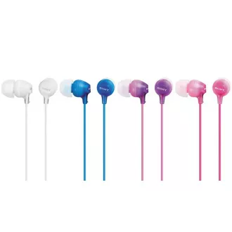 SONY stereo sluchátka MDR-EX15LP, černá