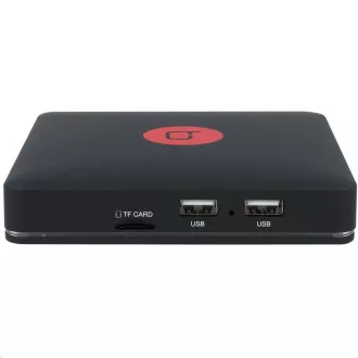 Techbite multimediální centrum Flix TV Box 4K, Wi-Fi, LAN, HDMI, 2x USB, Android TV 8.0 Techbite multimediální centrum Flix TV Box 4K, Wi-Fi, LAN, HDMI, 2x USB, Android TV 8.0