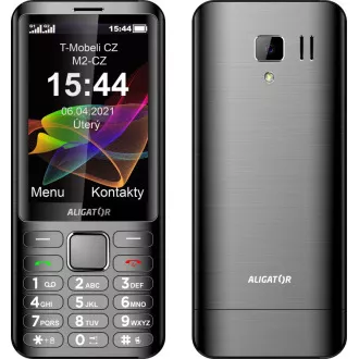 Aligator D950 Dual SIM, stříbrná