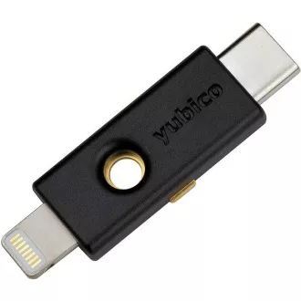 YubiKey 5Ci - USB-C + Lightning, klíč/token s vícefaktorovou autentizaci, podpora OpenPGP a Smart Card (2FA)