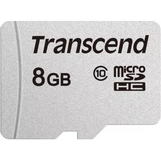 TRANSCEND SDHC karta 8GB 300S, Class 10 (R:20/W:10 MB/s)