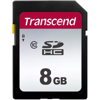 TRANSCEND SDHC karta 8GB 300S, Class 10 (R:20/W:10 MB/s)