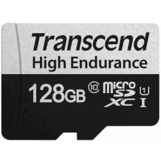 TRANSCEND MicroSDXC karta 128GB 350V, High Endurance