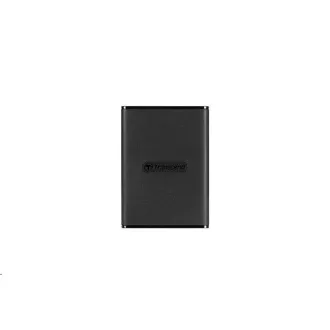 TRANSCEND externí SSD ESD270C 500GB, Portable, USB 3.1 Gen.2, Type C & A, two cables 520/460 MB/s, black/černá