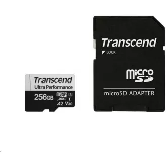 TRANSCEND MicroSDXC karta 256GB 340S, UHS-I U3 A2 Ultra Performace 160/125 MB/s