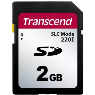 TRANSCEND SD karta 2GB SDC220I, SLC mode, Wide Temp.