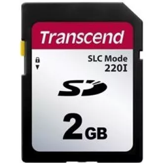 TRANSCEND SD karta 2GB SDC220I, SLC mode, Wide Temp.