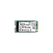 TRANSCEND SSD 400S 256GB, M.2 2242, PCIe Gen3x4, NVMe, 3D TLC, bez DRAM