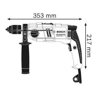 Bosch GSB 18-2 RE příklepová vrtačka, 800 W, zeď 18 / 14 mm, dřevo 35 / 22 mm Bosch GSB 18-2 RE příklepová vrtačka, 800 W, zeď 18 / 14 mm, dřevo 35 / 22 mm