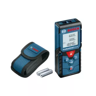 BOSCH GLM 40, laserový měřič vzdálenosti, rozsah 0, 15 – 40, 00 m, 635 nm, < 1 mW BOSCH GLM 40, laserový měřič vzdálenosti, rozsah 0, 15 – 40, 00 m, 635 nm, < 1 mW