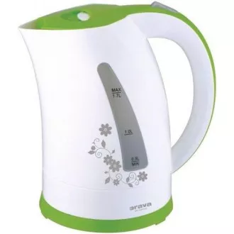 Orava VK-3417 G rychlovarná konvice, 2000 W, 1.7 l, automatické vypnutí, bílá / zelená