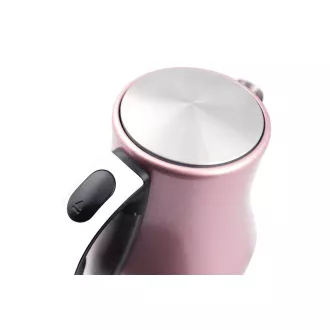 Orava VK-3715 Pink rychlovarná konvice, 1850-2200 W, designová, 1.7 l, automatické vypnutí, růžová