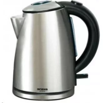 Orava VK-3712 rychlovarná konvice, 1600 W, 1.2 l, automatické vypnutí, stříbrná