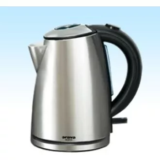 Orava VK-3712 rychlovarná konvice, 1600 W, 1.2 l, automatické vypnutí, stříbrná