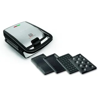 TEFAL SW854D16 Snack Collection 4v1 toustovač, 700 W, vyměnitelné plotny, indikátor připravenosti TEFAL SW854D16 Snack Collection 4v1 toustovač, 700 W, vyměnitelné plotny, indikátor připravenosti