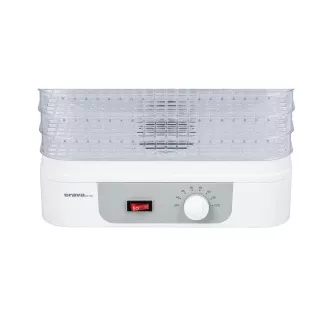 Orava SU-102 sušička ovoce a zeleniny, 230 W, 5 roštů, 55 dB, regulace teploty, bílá