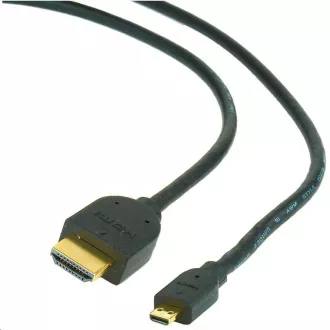 GEMBIRD Kabel HDMI - HDMI Micro 4, 5m (v1.3, M/M, stíněný, zlacené kontakty)