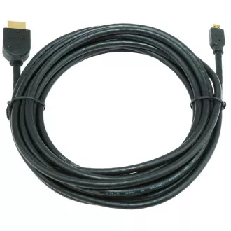 GEMBIRD Kabel HDMI - HDMI Micro 4, 5m (v1.3, M/M, stíněný, zlacené kontakty)