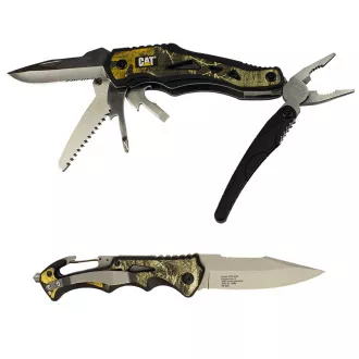 Caterpillar Dárková multifunkční sada, nůž a multitool CT240358