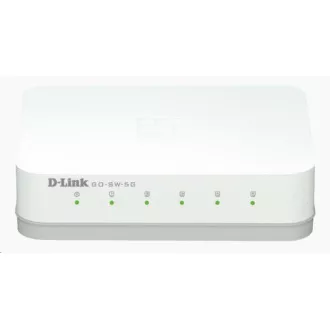 D-Link GO-SW-5G 5-port 10/100/1000 Gigabit Desktop Switch