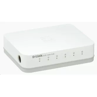 D-Link GO-SW-5G 5-port 10/100/1000 Gigabit Desktop Switch