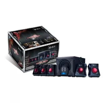 GENIUS repro GX GAMING SW-G5.1 3500/ 5.1/ 80W/ Černé, DO
