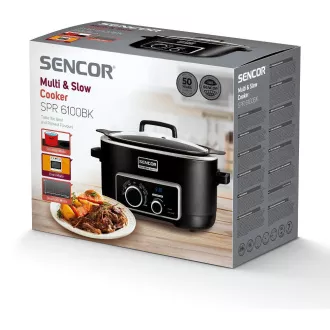 SPR 6100BK Pomalý hrnec SENCOR