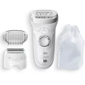 SILK-ÉPIL 9-705 SILVER EPILÁTOR BRAUN SILK-ÉPIL 9-705 SILVER EPILÁTOR BRAUN