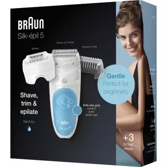 SILK-ÉPIL 5-605 BLUE EPILÁTOR BRAUN