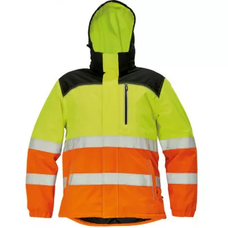 KNOXFIELD HV WINTER parka žlutá 4XL