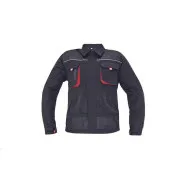 FF CARL BE-01-002 bunda černá/červená 58
