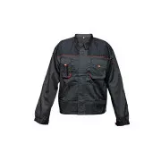FF CARL BE-01-002 bunda bílá/šedá 58