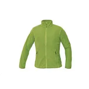 GOMTI bunda fleece dámská limetková XXL