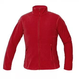 GOMTI bunda fleece dámská červená XL