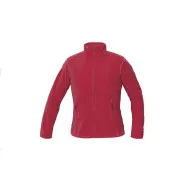 GOMTI bunda fleece dámská červená XXL