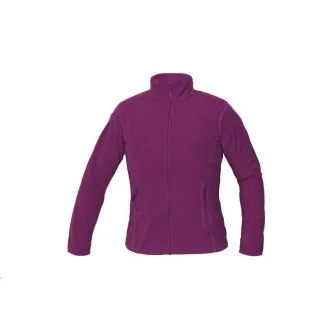 GOMTI bunda fleece dámská tm. růžová L GOMTI bunda fleece dámská tm. růžová L