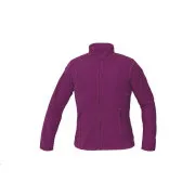 GOMTI bunda fleece dámská tm. růžová XXL