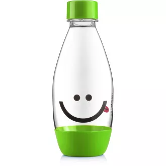 Lahev dětská 0.5l Smajlík zelená SODA