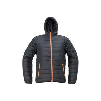 MAX VIVO LIGHT bunda černá/oranžová vel. M
