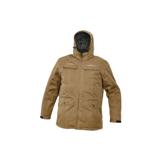 MAX VIVO LIGHT bunda černá/oranžová vel. XXXL