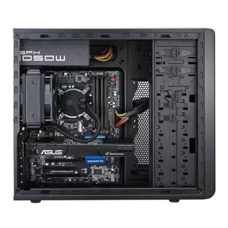 Cooler Master case Force 500, ATX, 1x 120mm Fan, Černá