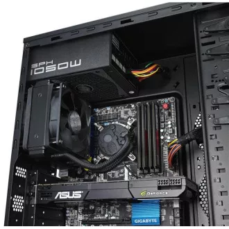 Cooler Master case Force 500, ATX, 1x 120mm Fan, Černá