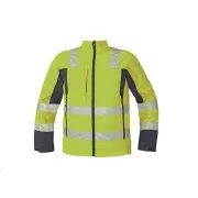 MALTON softshell. bunda HV žlutá L