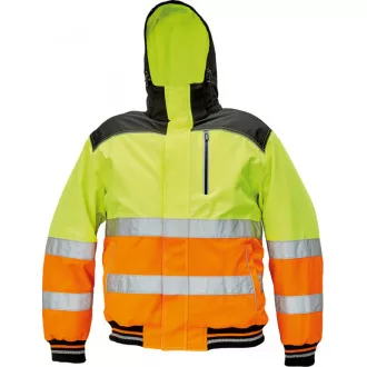 KNOXFIELD HV WINTER pilot červená XXL