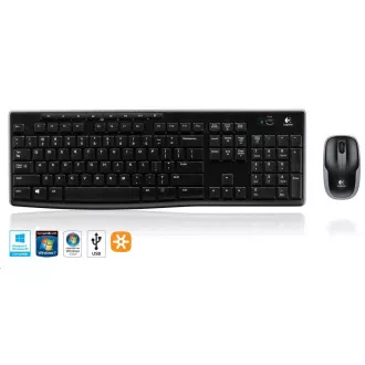 Logitech Wireless Desktop MK270, US