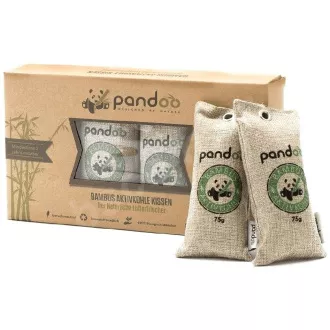 Pandoo Přírodní bambusový čistič vzduchu s aktivním uhlím 4x 75 g