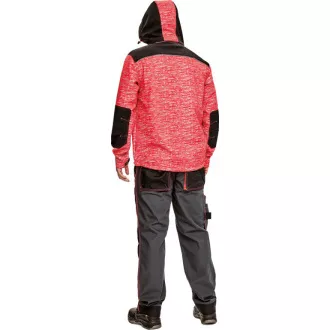 KNOXFIELD printed softshell žlutá M