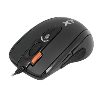 A4tech XL-750BK, OSCAR herní myš, 3600dpi, černá, USB